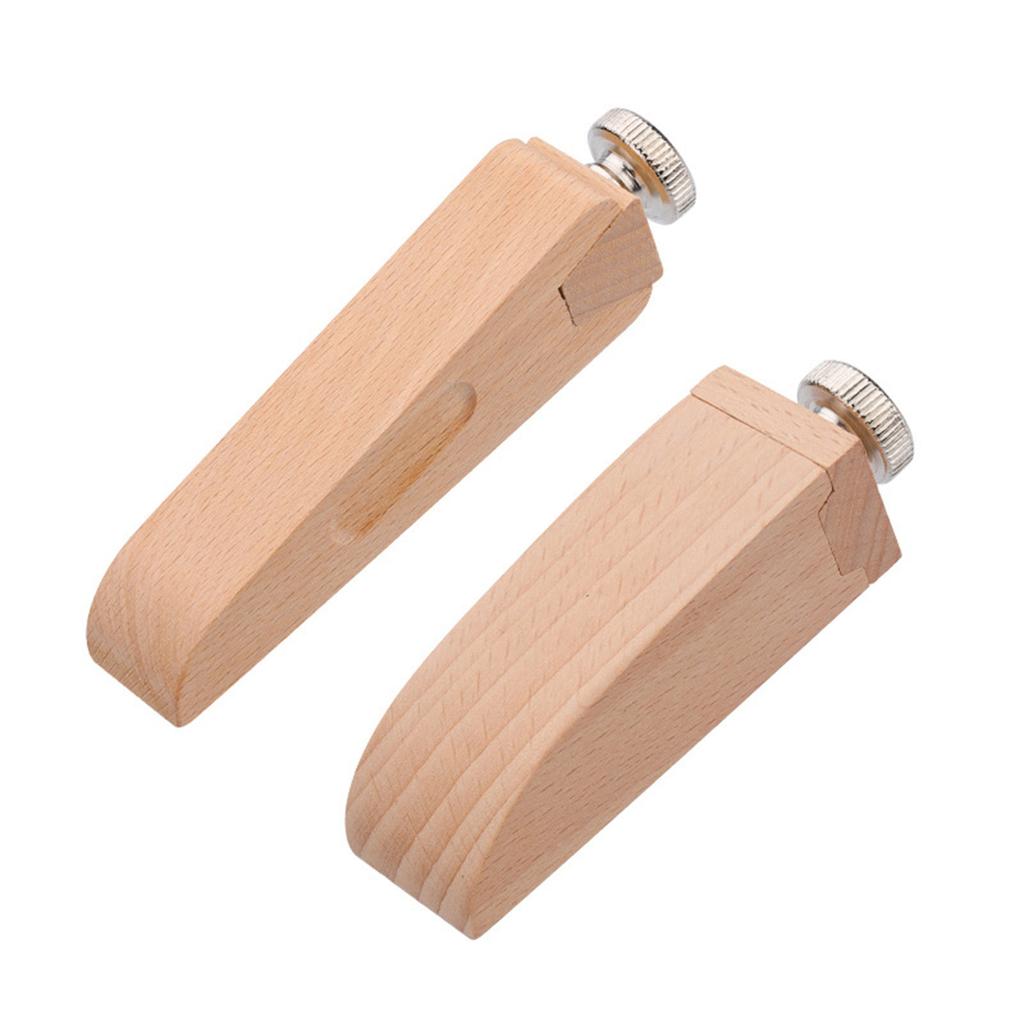 Wood Sanding Blocks Handmade Leather Craft Grinding Polishing Tool Wood Sandpaper Block Leather Craft Accessories