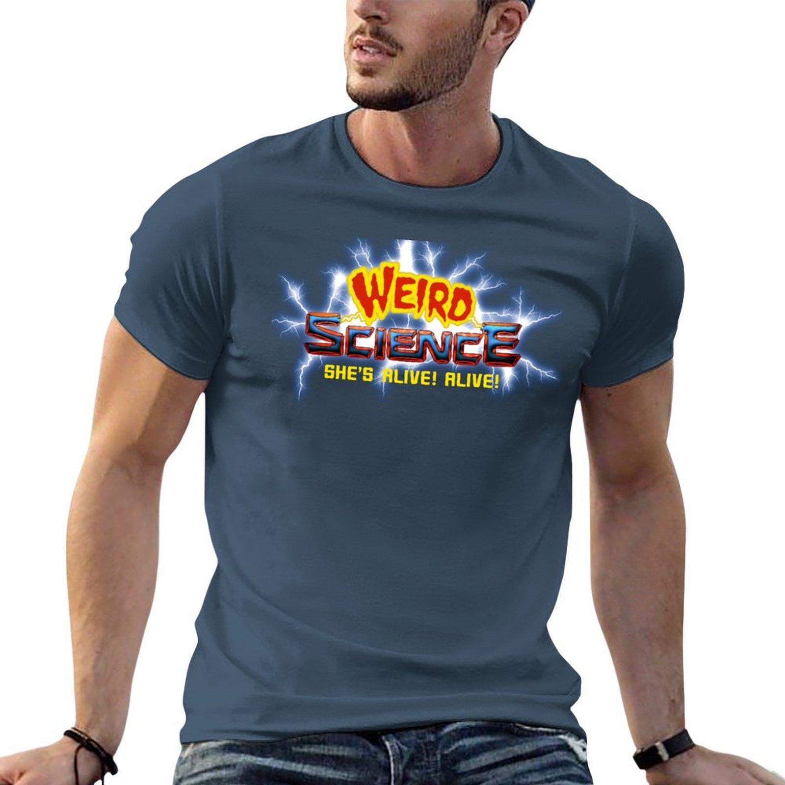 Weird Science - She s Alive! T-Shirt Unisex t shirt cotton 100% graphic t shirts for Unisex Unisex graphic t shirt T-shirt S