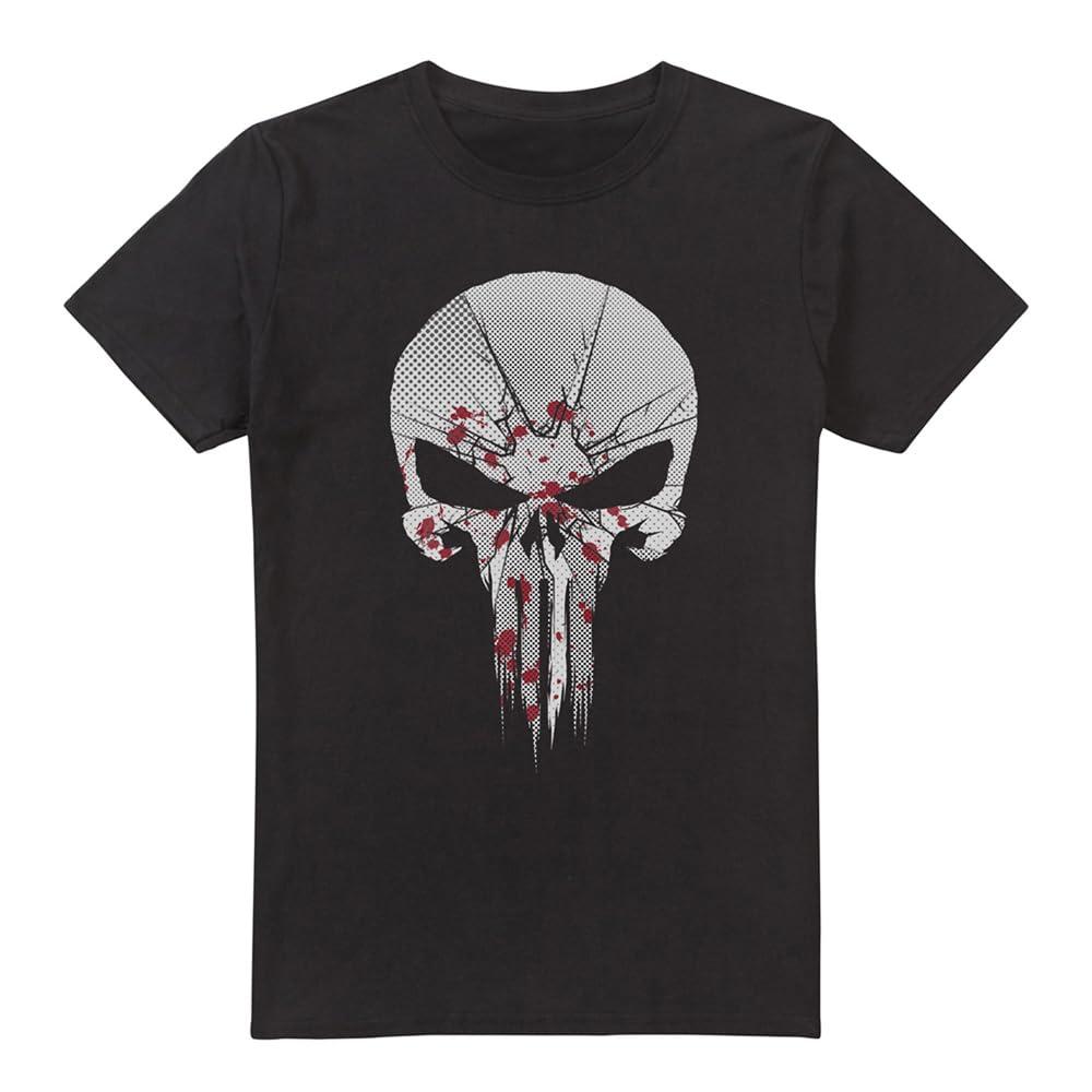 The Punisher Mens Destroy Skull T-Shirt