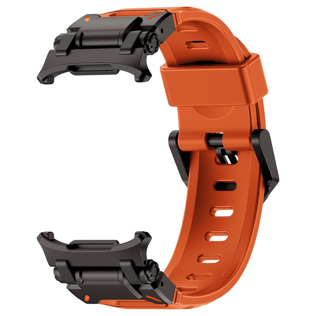 Fluorkautschuk-Armband für Samsung Galaxy Watch Ultra 2026 47mm Sport-Kautschukarmband für Galaxy Watch 7 Ultra 47mm Armband ohne Lücken