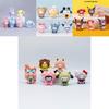 Charming Sanrio Kuromi Blind Box Anime Figure Delightful Melody Doll Tabletop Decoration Model