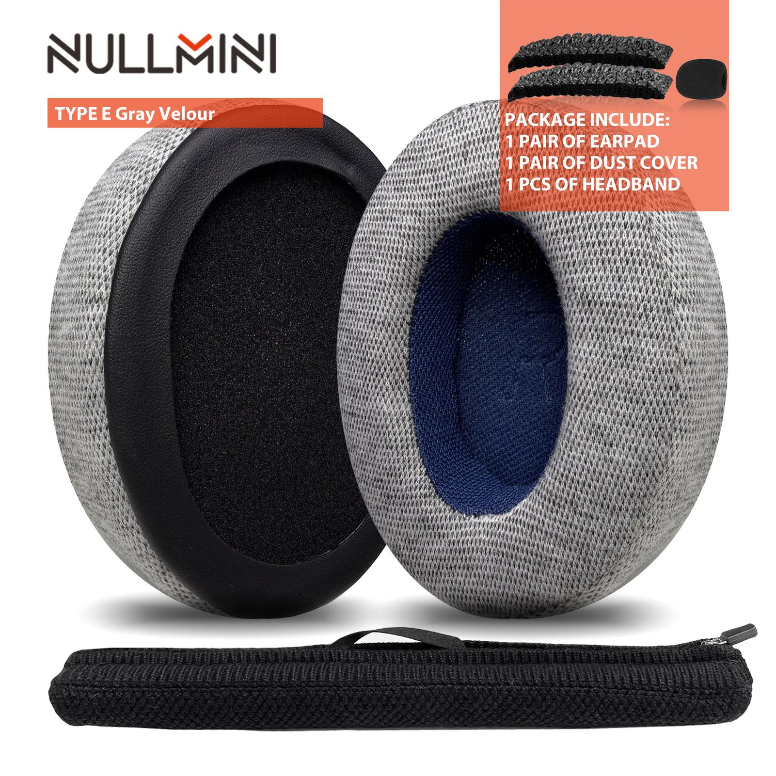 Nullmini Earpads Suitable for Asus Tuf H5 Headphones Replacement Cushion Sleeve Earmuffs Headband