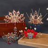 Antique Hair Crown Hair Ornaments Ancient Costume Headdress Chinese Hanfu Hair Accessories Hairstyle Design Tool