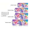 Cute Cartoon Unicorn Mouse Pad XXL Colorful Flower Garden Non‑Slip Rubber Deskmat Pc Game Keyboard Mats Large Computer Mouse Mat
