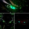 Motorcycle Devil Eye Stickers Headlight Luminous Dazzle Colour 3D Decals Motorbike Body Waterproof Decoration Sticker