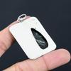 Friendship Day Deal 925 Silver Solar Moss Agate Stone Birthday Pendant Jewelry
