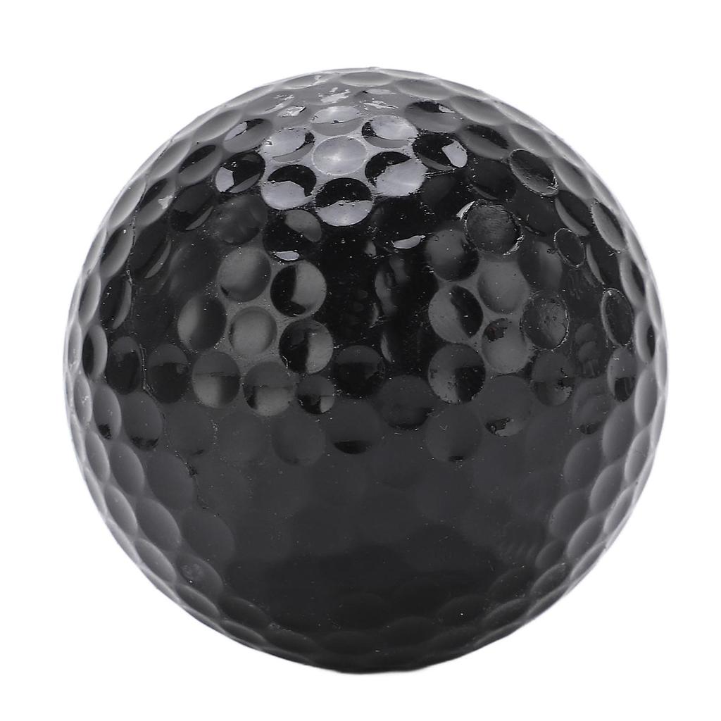 2 Layers Floating Golf Practice Balls Float Water Range Outdoor Sports Golf Practice Training BallsBlack
