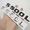 SXFA2 3D ABS Car Letters Logo S500L S600L Badge Sticker Emblem Decals For Mercedes Benz S Class S500L S600L V221 V222 Tail Accessories