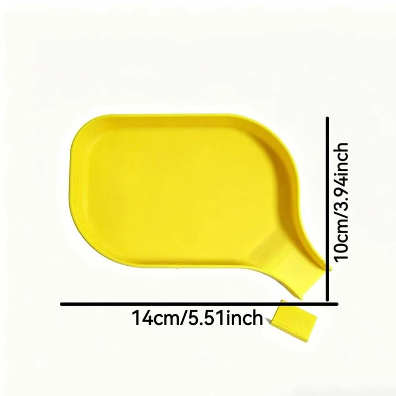 Durable Plastic Funnel Tray With Barrier Plug Anti Slip Small Parts Tools Tray Dispensing Organizer Small Items Storage