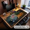 Tree of Life Theme Custom Mouse Pad Personalized With Name Text Customized Desk Mat For Office Home Decor