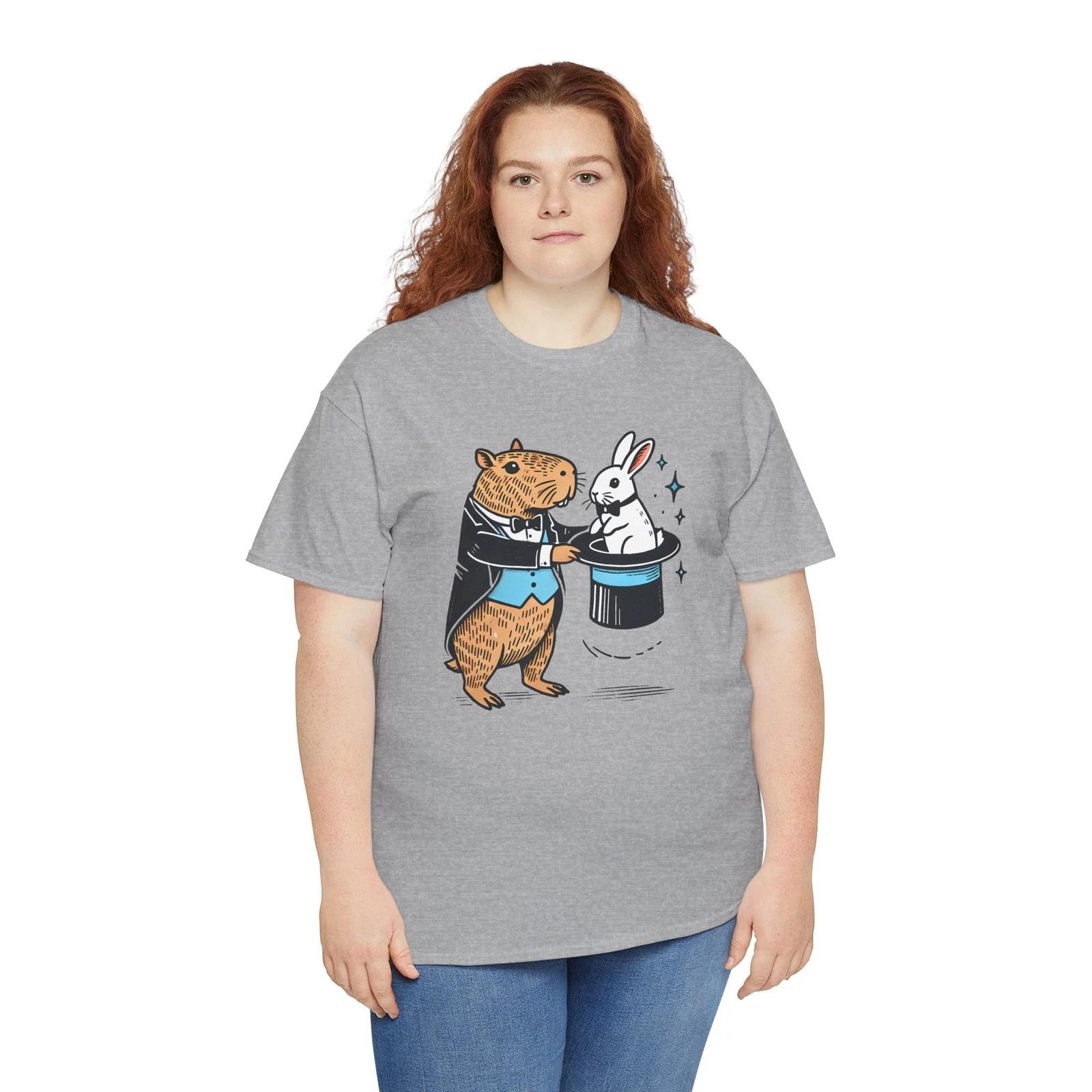Capybara Best Gift Funny T-Shirt - The Perfect Present for Joke Lovers 4XL