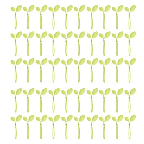 Leaf-Shaped Plant Ties Heavy Duty Zip Ties Cable Management Ties for Garden Plant Support And Home Office Cord Organization