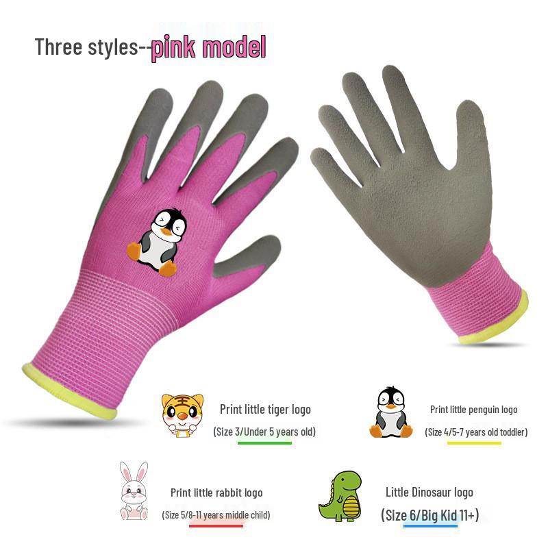 Tear-Resistant Cowhide Anti-Scratch and Bite Gloves for Pet Handling and Grooming