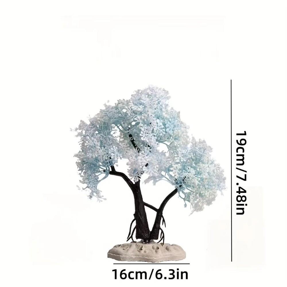 New Realistic Aquarium Fish Tank Decoration Creative Beautiful Aquarium Ornament Fish Tank Decor Pet Fish Habitat