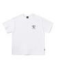 Peullukeu Camel Pigment Short Sleeve T-Shirt White Fst727