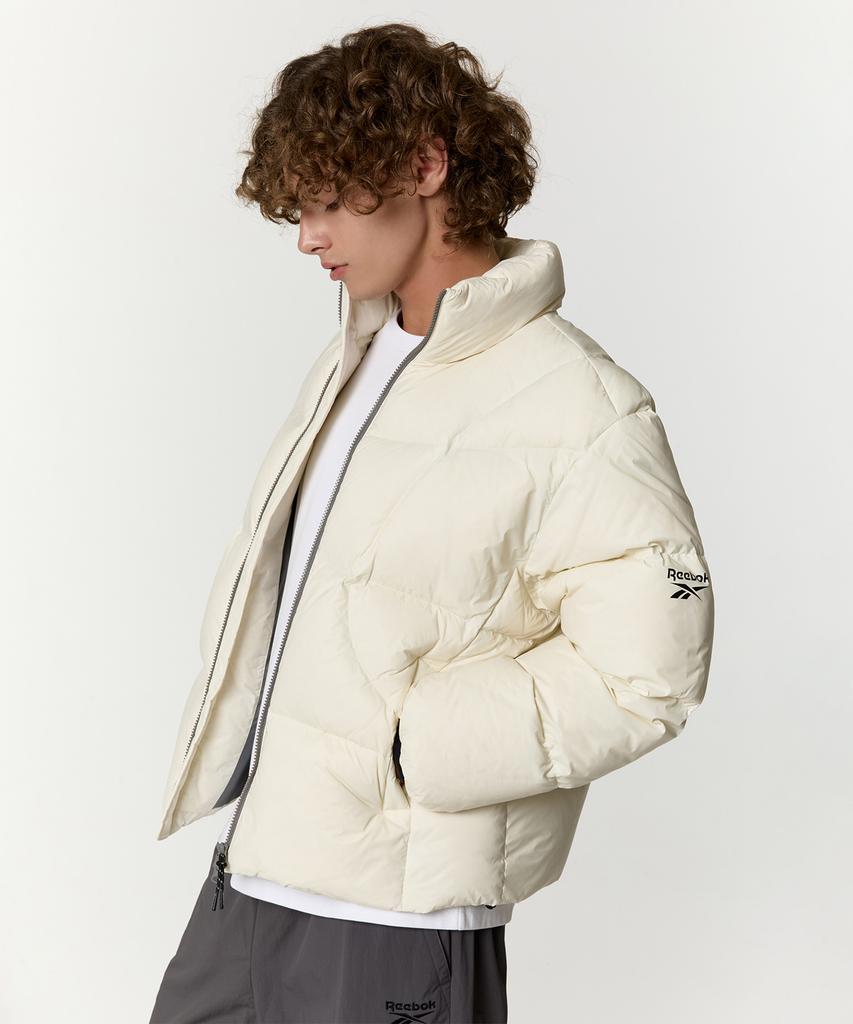 Reebok Pump Paris Down Jacket - Ivory