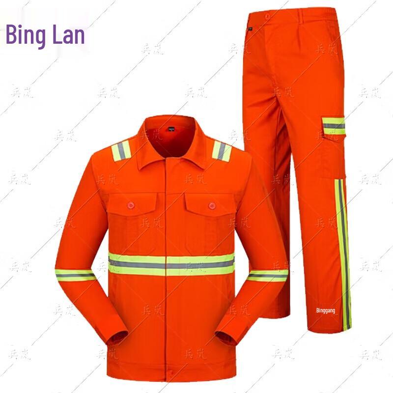 High-Visibility Reflective Workwear Set