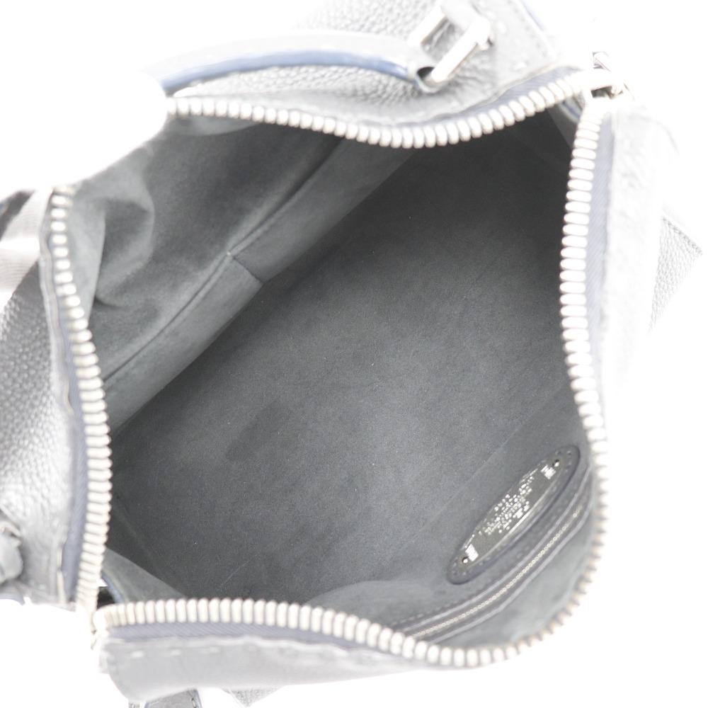 FENDI Celeria Ray Handbag 8BL137 2WAYShoulder gray Calfskin Women Used