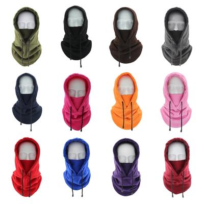 Winter Neck Guard Hat Fleece Balaclava Men Face Mask Neck Warmer Beanies Thermal Head Cover Militaries Sports Scarf Hat
