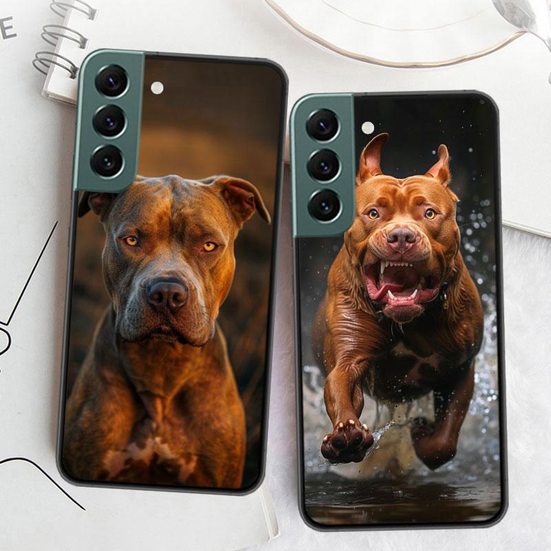 Pit Bull Lovely Pet Dog Pitbull Phone Case For Samsung Galaxy Note 20 Ultra 10 Lite 9 8 M12 M21 M30S M31 M32 M51 M52 S10 S9 S8 P
