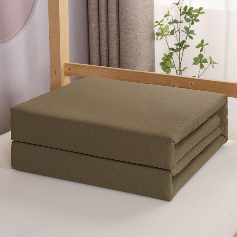 High Realism Military Green Hand-Shaped Cotton Quilt for Interior Affairs and Tofu-Block Training 5th Gen Cotton Shaping Quilt (Fourfold)