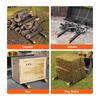 Pallet Forks, 4000 Lbs Capacity Clamp On Pallet Forks, 60" Tractor Bucket Forks, Heavy Duty Front Loader Attachment for Tractor, Loader Bucket, Skid