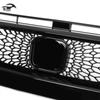 Cross-Border Black Middle Net Grille for 2016-2021 Honda Civic Type S Front Modification Parts