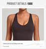 Cross-Strap Quick-Dry Yoga Vest: Versatile Running Sports Top with Stylish Back Design