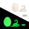 30cm 3D Printed Snake With 8.5cm Egg Mobility Simulate Snake Ornament Cool Funny Figurine For Home Office Desktop Home Decor