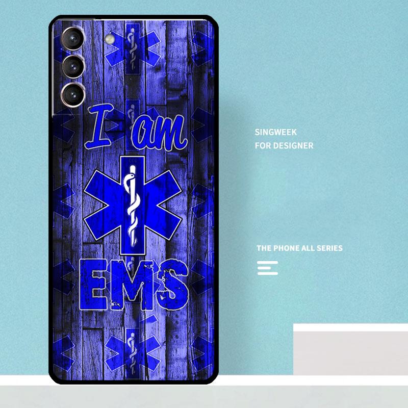 EMT EMS Medical Rescue Case For Samsung Galaxy S23 S24 Ultra S22 S21 Plus Note 10 Note 20 S9 S10 S20 S21 FE Cover