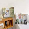 Anime N-Natsumes B-Book Of F-Friends  Pillow Gift Home Office Decoration Bedroom Sofa Car Cushion Cover Case 45x45