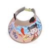 Children's Hats Summer Boys and Girls Sunscreen Hats Outdoor Outing Visor Hats Cartoon Cute Big Brim Empty Top Fan Hat