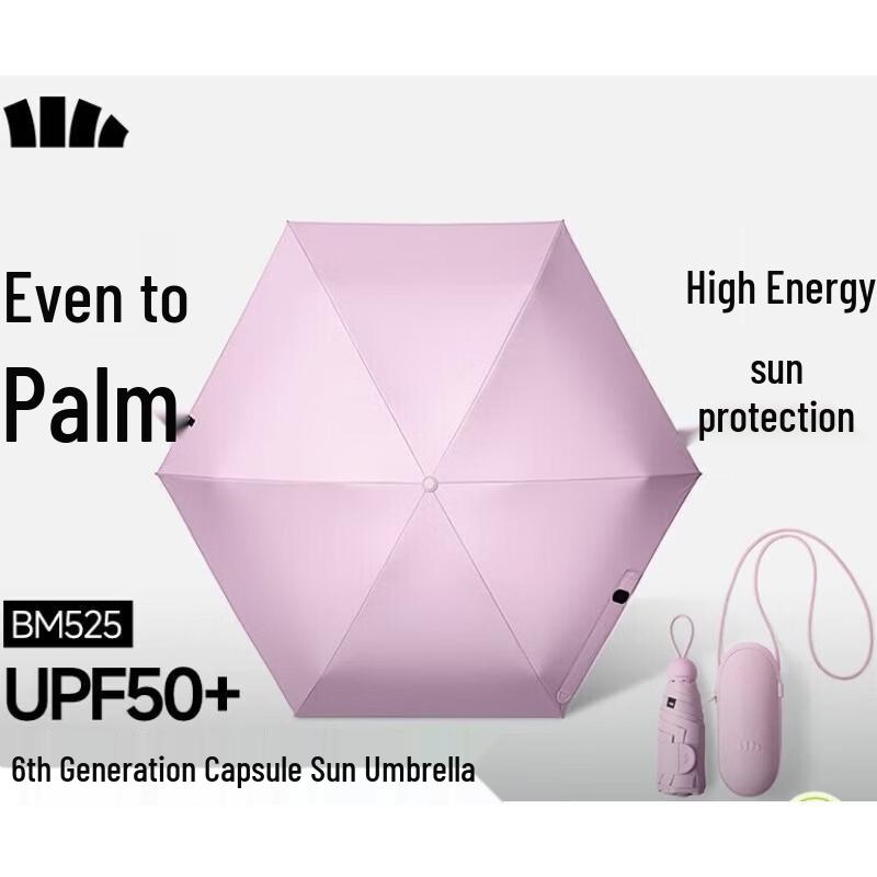 Beneunder 5-Fold UV Protection Sun & Rain Capsule Umbrella