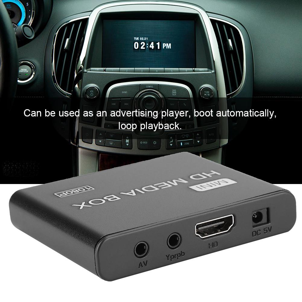 K8 1080P Mini Network Video Player HDMI HD Output Decoder Hard Disk Player