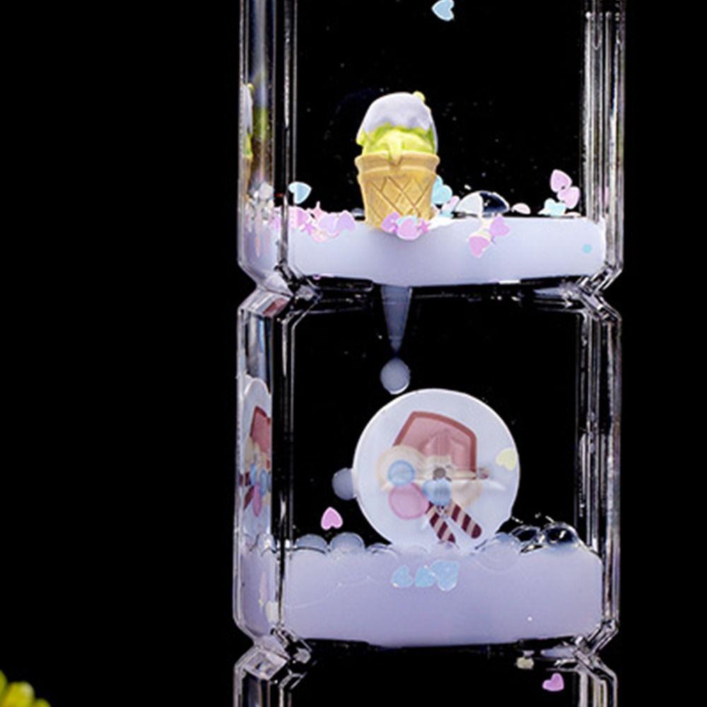 Cute Rabbit Liquid Hourglass Creative Hourglasses Timer Toys Gifts Desk Decorations  Home
