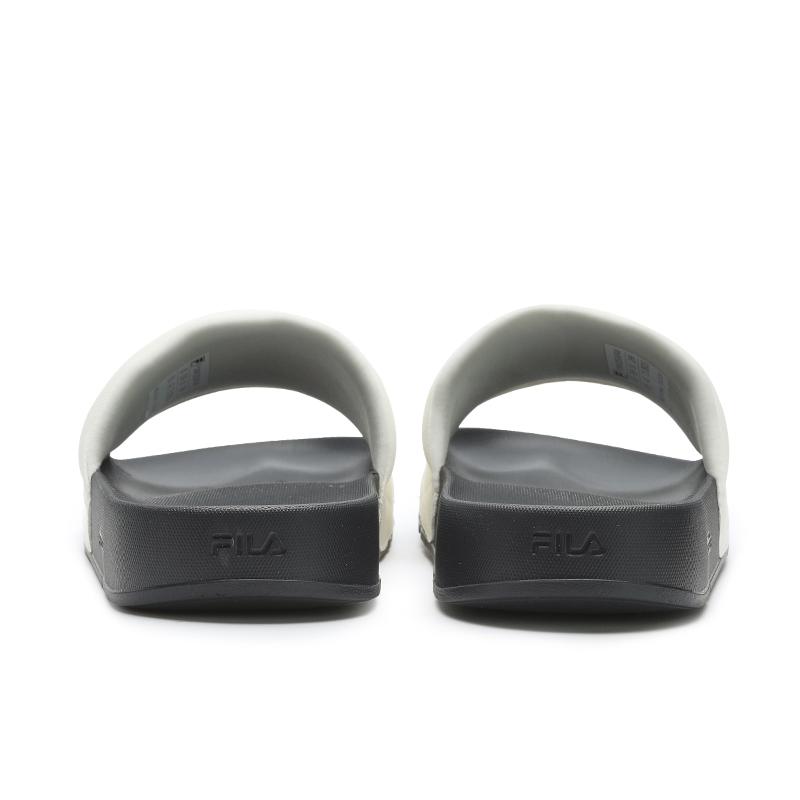 FILA Drifter Fashion Versatile Casual Comfortable Retro Slide Sandals Men Footwear Off-White F12M422504FAW