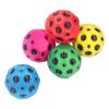 6pcs 7cm Bouncing Balls Colorful Cellular Improve Coordination Stress Relief PU Baby Ball Set