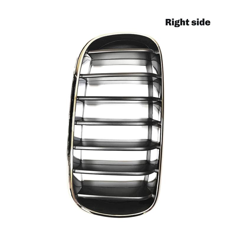 Plain Front Bumper Grille Grill /Middle Grille Radiator Grille For BMW X5 F15 X6 F16 2013-2018