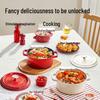 COOKER KING Heritage Cast Iron Enamel Dutch Oven