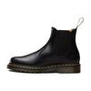 2976 Yellow Stitch Smooth Leather Chelsea Boot Black Unisex Sneakers 22227001
