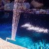 Swimming Pool Waterfall Fountain Spray Single Fountain Heads Water Sprinklers Pools Spa Garden Decorations Pool Accessories