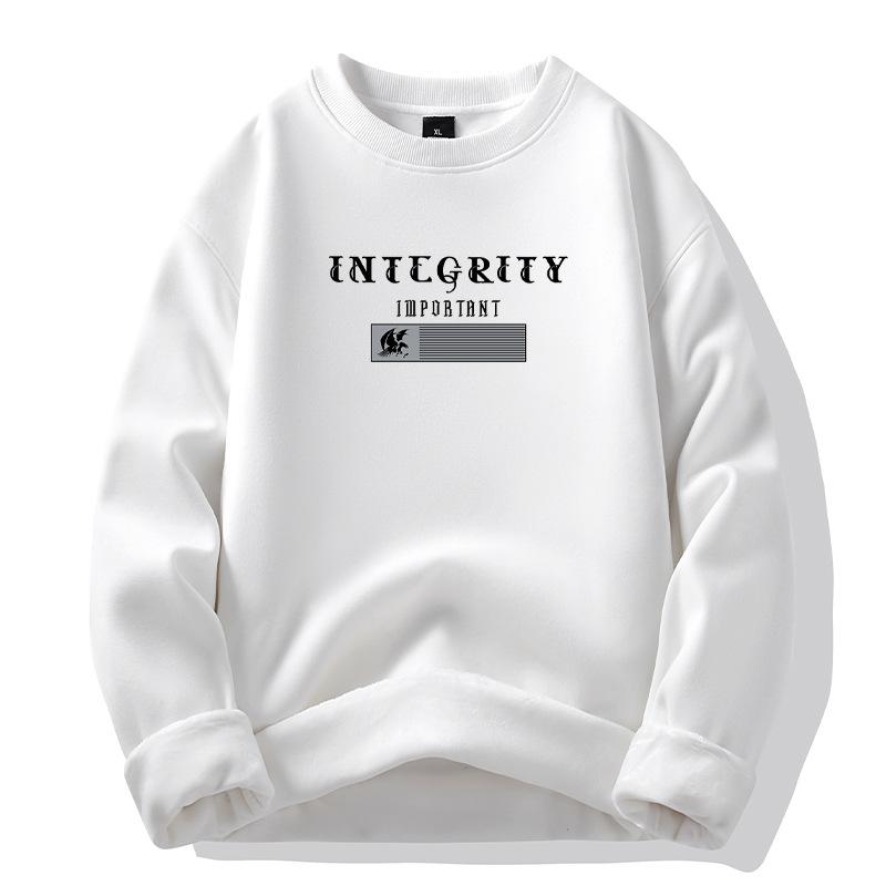 Men's padded hoodie men's autumn and winter new cotton sweater thickened loose warm jacket