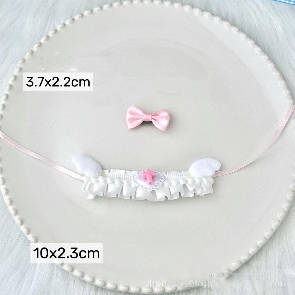 Accessories Doll Lovely Clothes with Headband Decoration Plush Dolls Clothes  For 10cm Cotton Doll