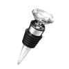 Crystal Heart Shaped Zinc Alloy Vacuum Sealed Wine Bottle Stopper Bar Tools