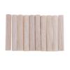 10 Pieces Balsa Wood Unfinished Round Stick Dowel Rod DIY Craft 150mm