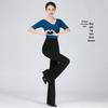 Women's Slim-fit Elegant Dance Practice Suit - Fashion Show and Etiquette Training Set