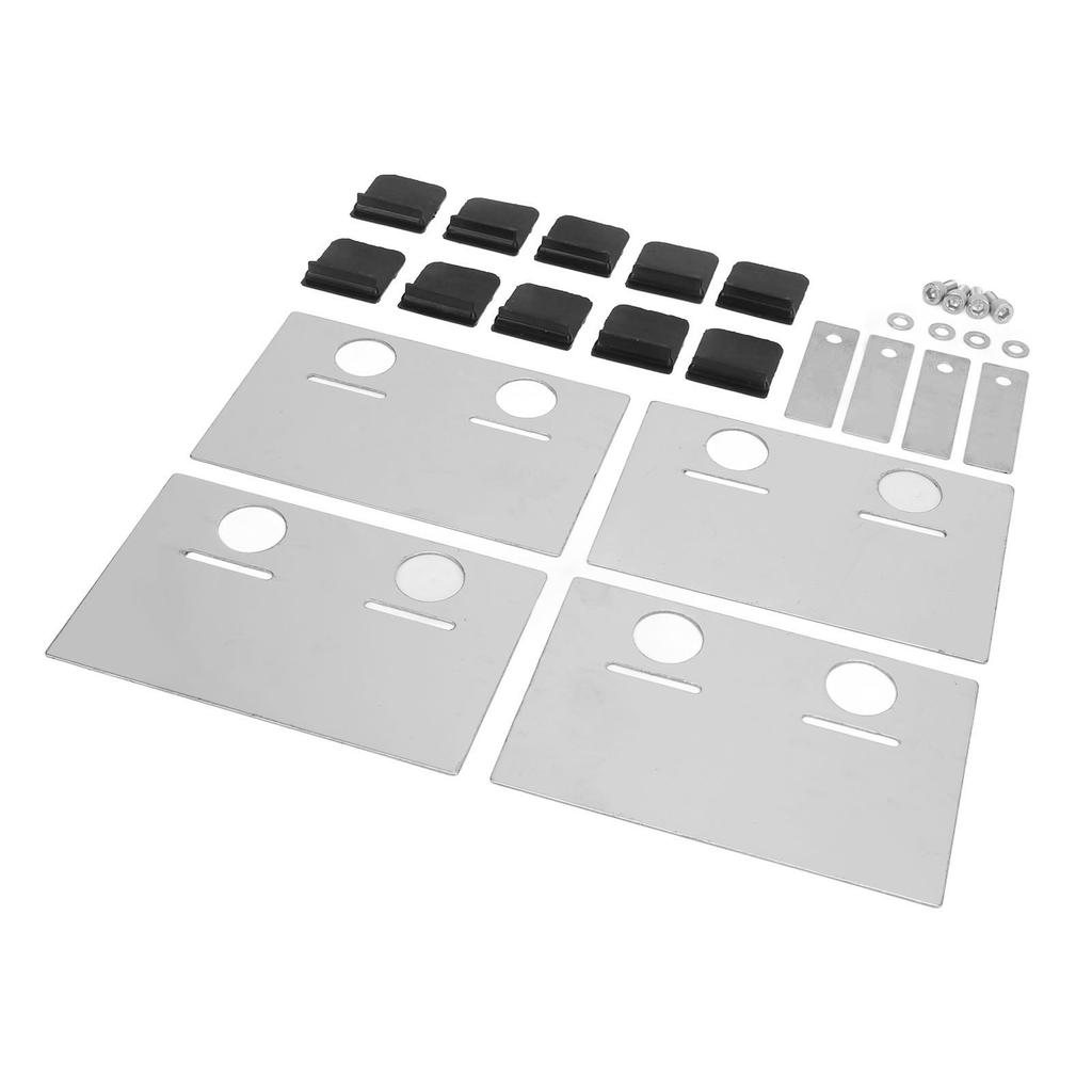 Oil Pan Baffle Plate Valve Bolt Kit Universal Surge Rubber Flap Reduce Friction Wear for Cars