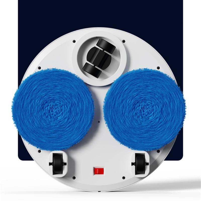 USB Rechargeable Electric Mop for Efficient Dirt Removal Automatic Wet Dry Floor Mopping Machine Sweeping Robot