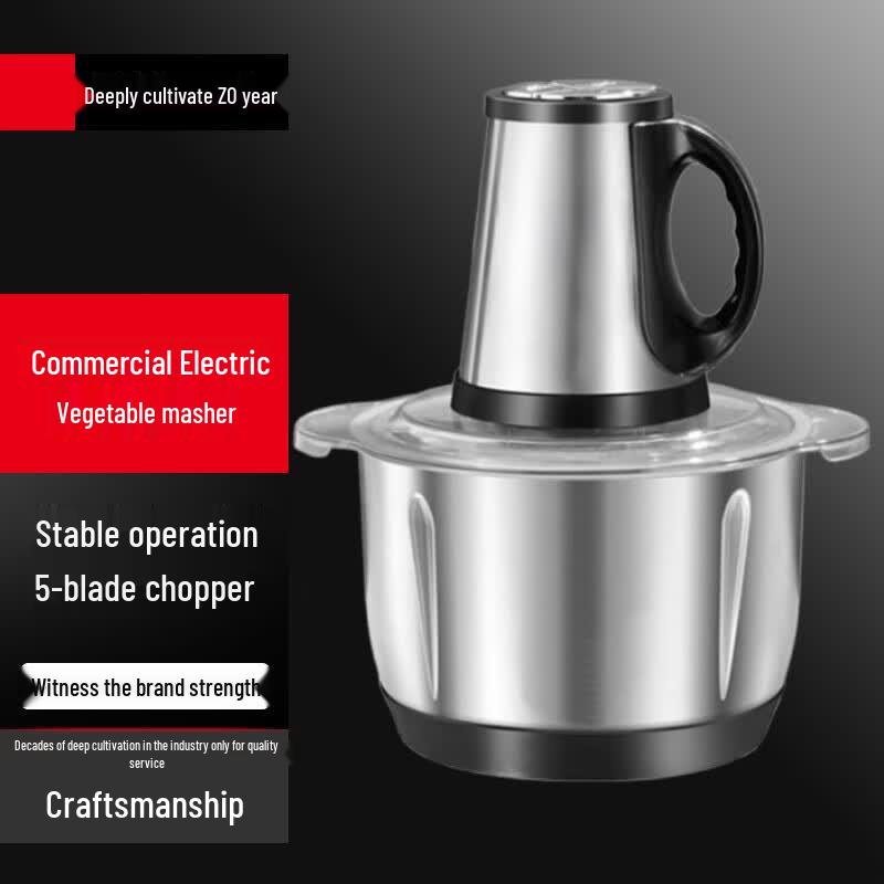 Yunshuang Commercial 5L Electric Garlic Mincer Chopper