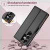 Leder Flip Case für Samsung Galaxy S25 S24 Plus S23 S22 S21 S20 Ultra FE S25Edge S10 S9 Magnetische Brieftasche Kartenfach Hülle